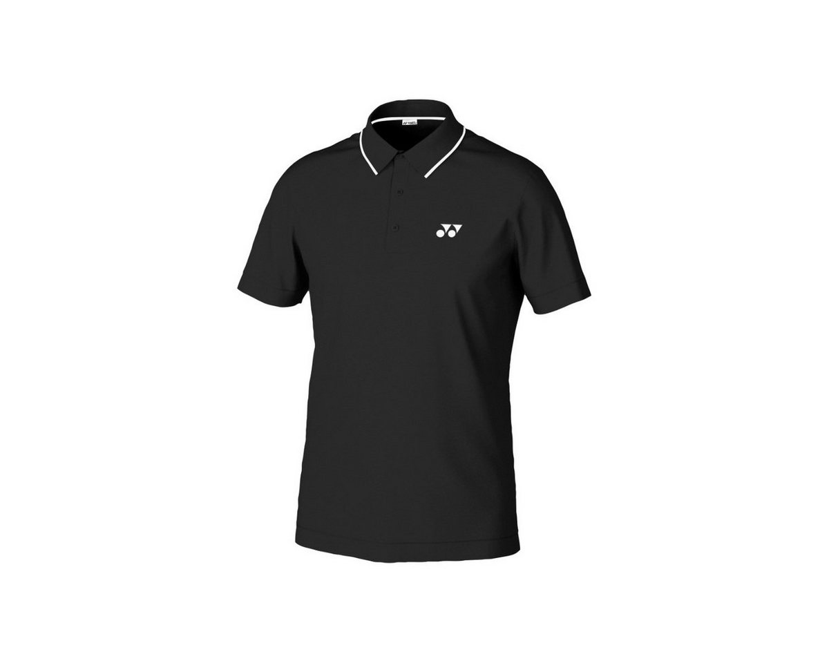 Yonex Poloshirt Pique (Baumwollmix) 2025 schwarz Herren von Yonex