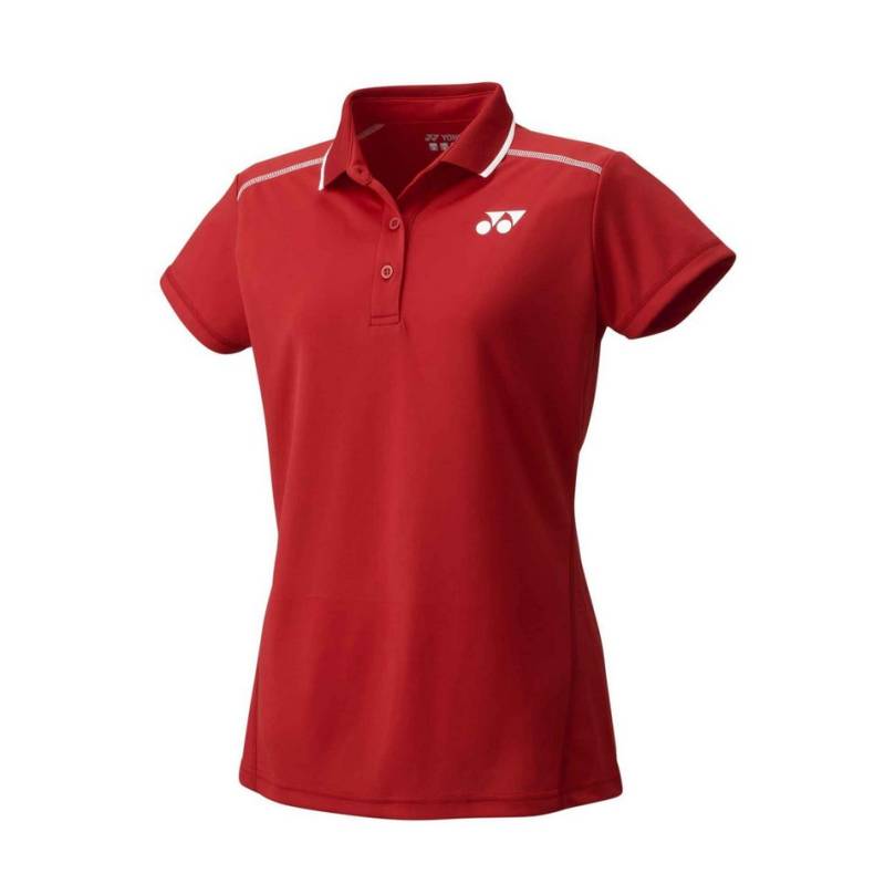 Yonex Poloshirt Team #17 rot Damen von Yonex