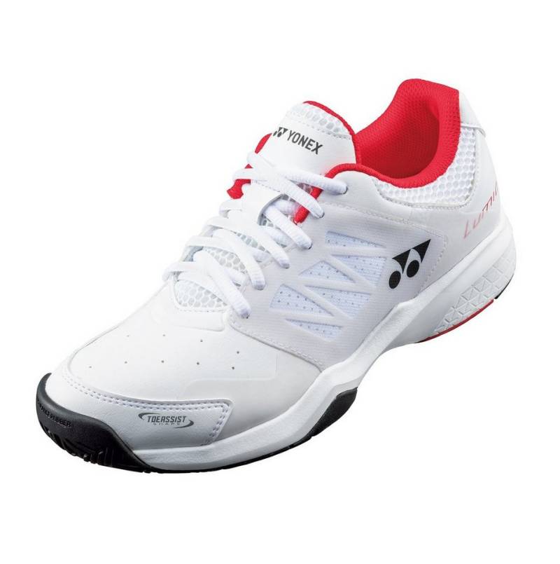 Yonex Power Cushion Lumio 3 Allcourt weiss/rot Herren Tennisschuh von Yonex