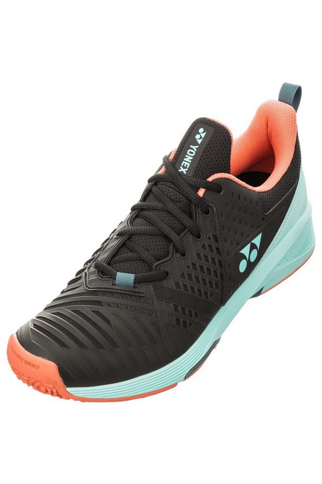 Yonex Sonicage 3 Clay/Sandplatz/Dämpfung 2024 schwarz/blau Herren Tennisschuh von Yonex