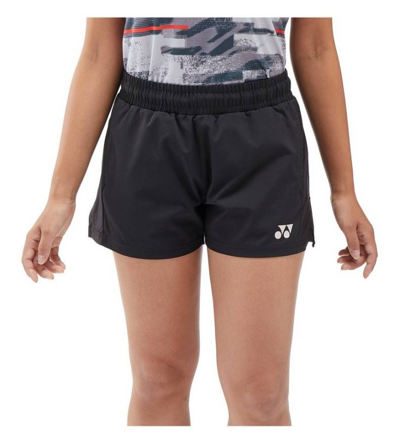 Yonex Sporthose Short Club Team mit Innenhose 2025 schwarz Damen von Yonex