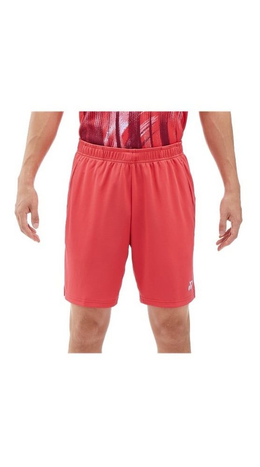 Yonex Sporthose Short Knit Tournament kurz 2024 rot Herren von Yonex