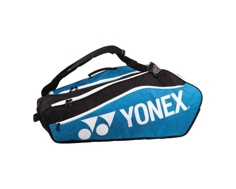 Yonex Sporttasche Racketbag Club Line (Schlägertasche, 3 Hauptfächer) 2024 blau/schwarz von Yonex