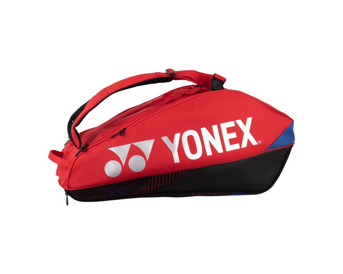 Yonex Sporttasche Racketbag Pro Racquet (Schlägertasche, 2 Hauptfächer) 2024 rot 6er von Yonex