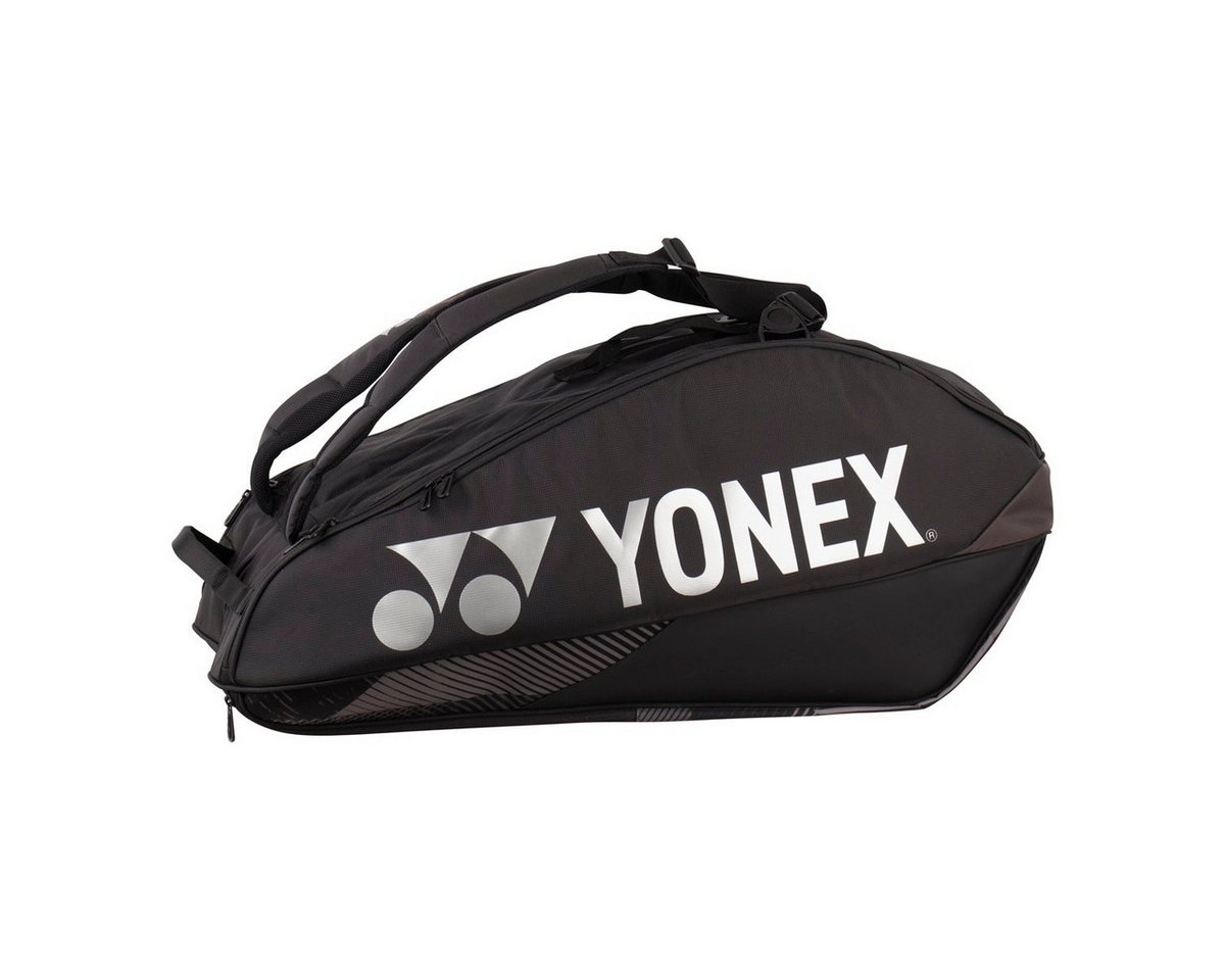 Yonex Sporttasche Racketbag Pro Racquet (Schlägertasche, 2 Hauptfächer) 2024 schwarz 6er von Yonex