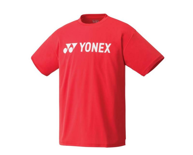 Yonex T-Shirt Club Team Logo Print rot Herren von Yonex