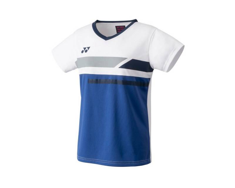 Yonex T-Shirt Crew Neck Club Team 2023 blau/weiss Damen von Yonex