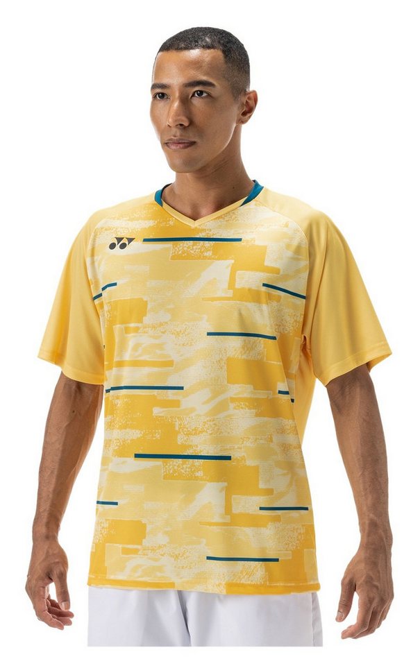 Yonex T-Shirt Crew Neck Club Team 2024 gelb Herren von Yonex