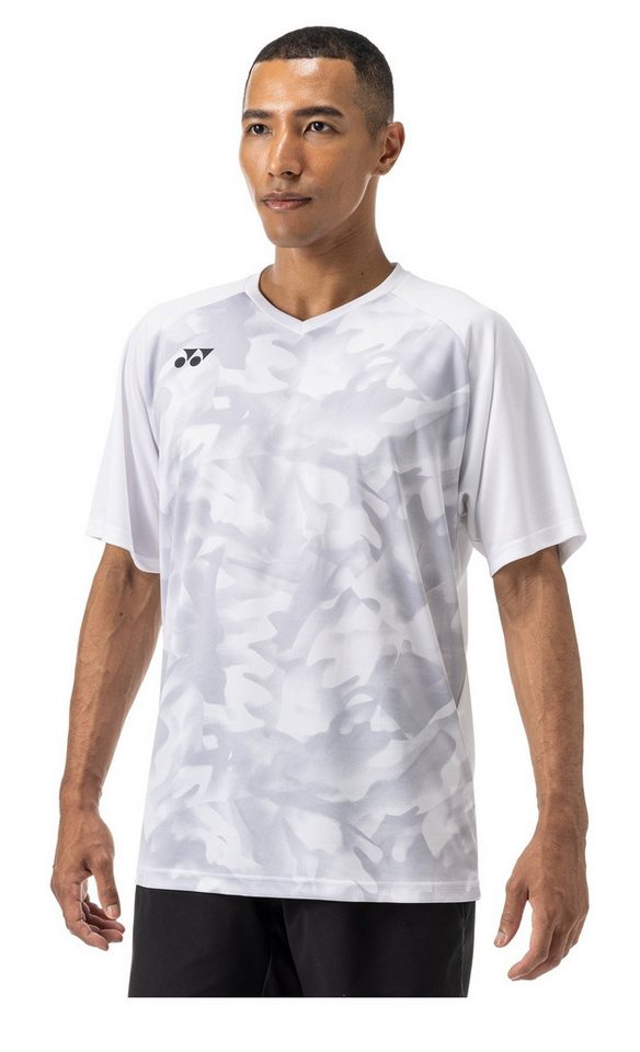 Yonex T-Shirt Crew Neck Club Team YM0033 (100% Polyester) 2025 weiss Herren von Yonex