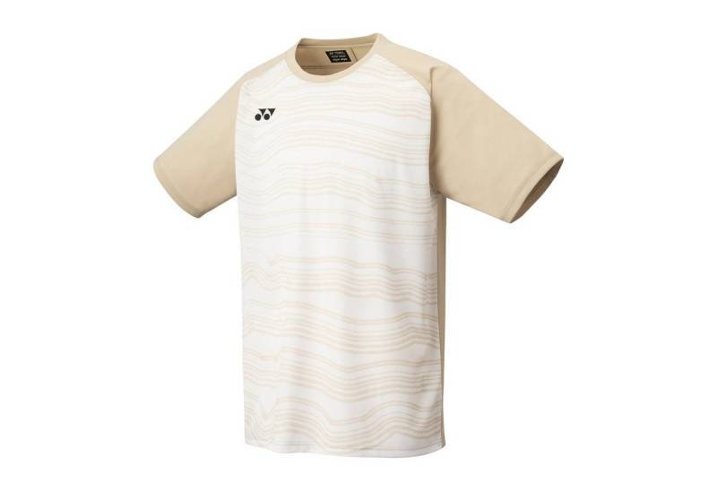 Yonex T-Shirt Crew Neck Club Team YM0050 (100% Polyester) 2025 beige Herren von Yonex