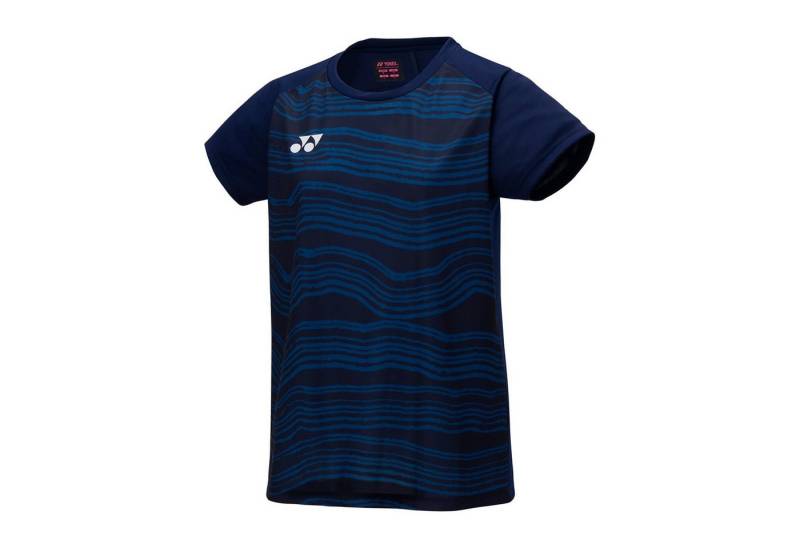 Yonex T-Shirt Crew Neck Club Team YM0050 (100% Polyester) 2025 navyblau Damen von Yonex
