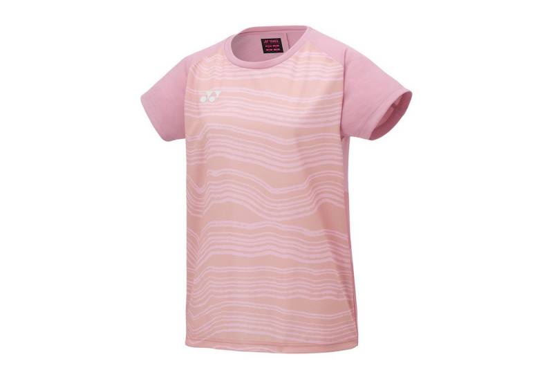 Yonex T-Shirt Crew Neck Club Team YM0050 (100% Polyester) 2025 smoke pink Damen von Yonex
