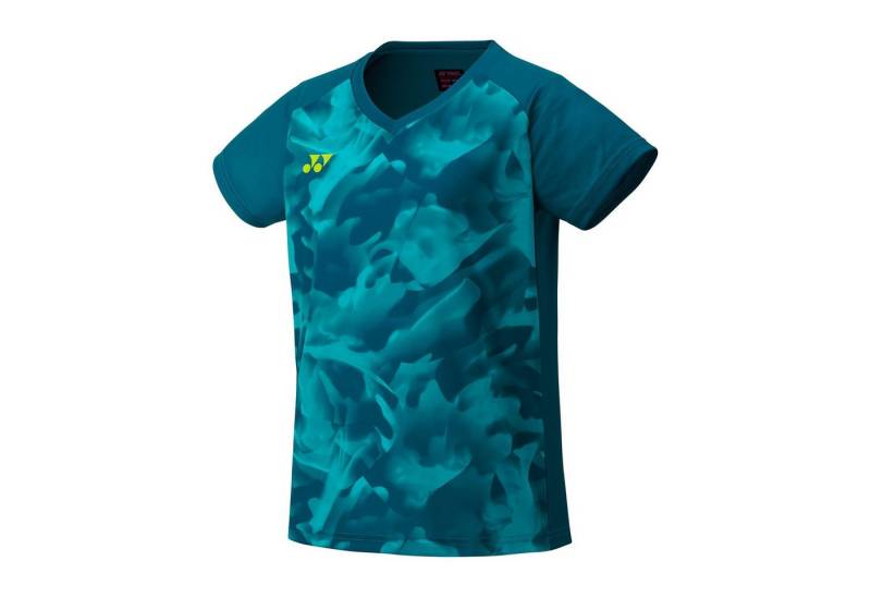Yonex T-Shirt Crew Neck Club Team YW0033 (100% Polyester) 2025 blaugrün Damen von Yonex