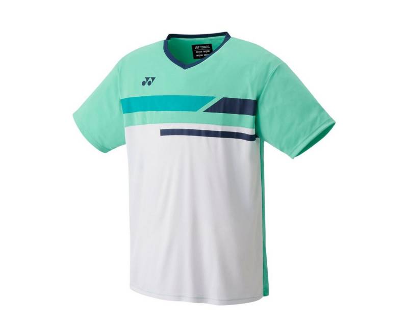 Yonex T-Shirt Crew Neck Club Team weiss/mintgrün Herren von Yonex