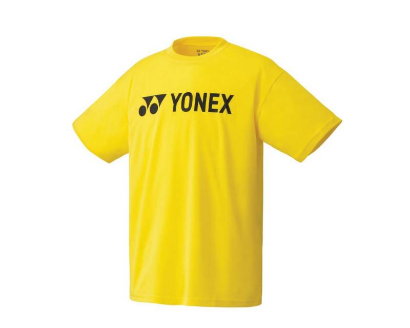 Yonex T-Shirt Logo LB0024 (100% Polyester) 2025 gelb Herren von Yonex