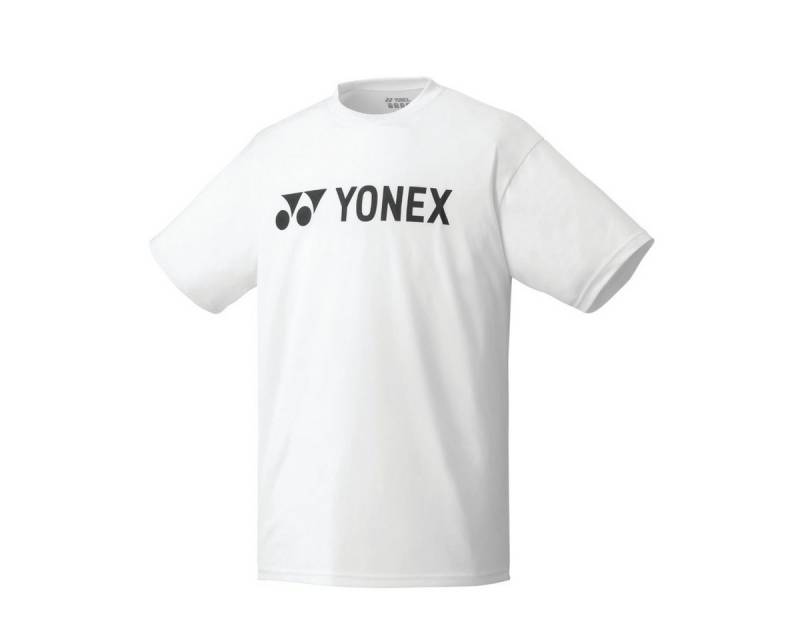 Yonex T-Shirt Logo LB0024 (100% Polyester) 2025 weiss Herren von Yonex