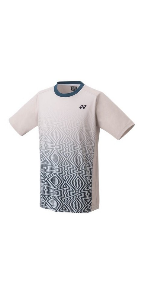 Yonex T-Shirt Practice (100% Polyester) 2024 beige/blau Herren von Yonex
