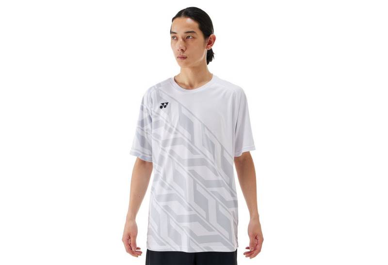 Yonex T-Shirt Practice (100% Polyester) 2025 weiss Herren von Yonex