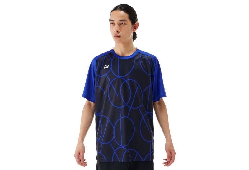 Yonex T-Shirt Practice Graphic 16742 (100% Polyester) 2025 navyblau Herren von Yonex