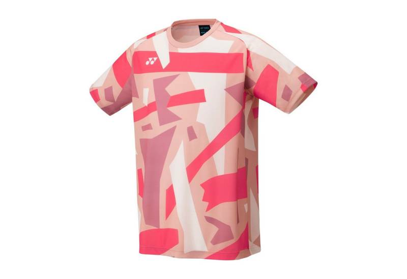 Yonex T-Shirt Practice Graphic 16743 (100% Polyester) 2025 smoke pink Herren von Yonex