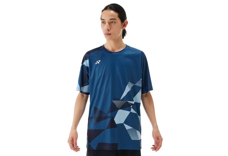 Yonex T-Shirt Practice Graphic 16744 (100% Polyester) 2025 inkblau Herren von Yonex