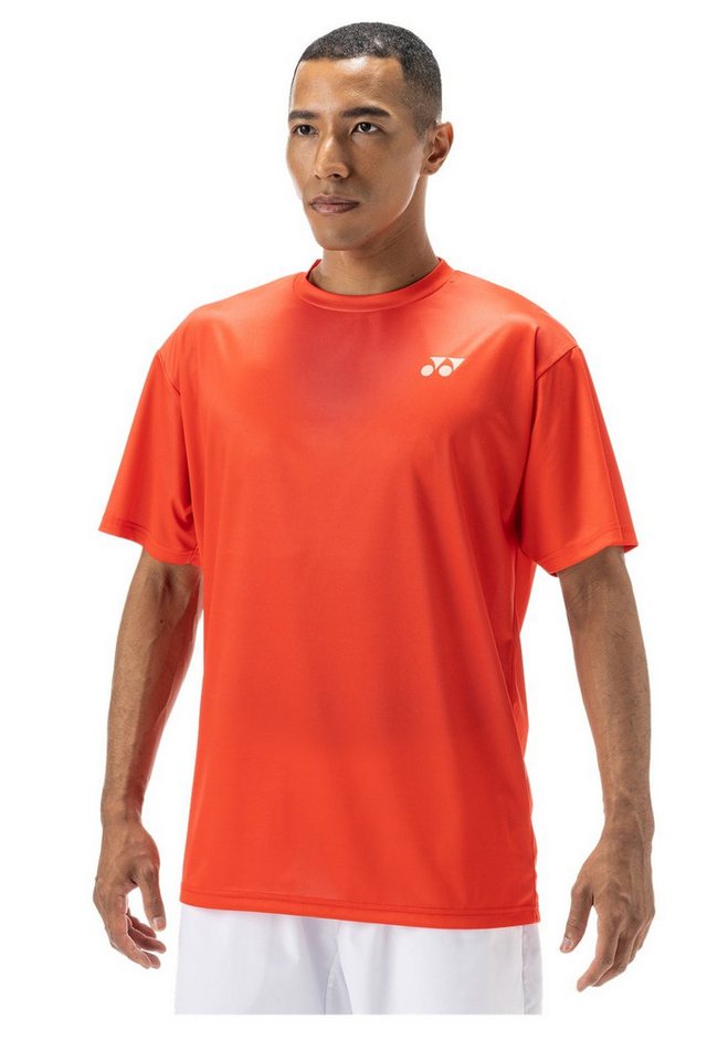 Yonex T-Shirt Practice Small Logo YM0045 (100% Polyester) 2024 rot Herren von Yonex
