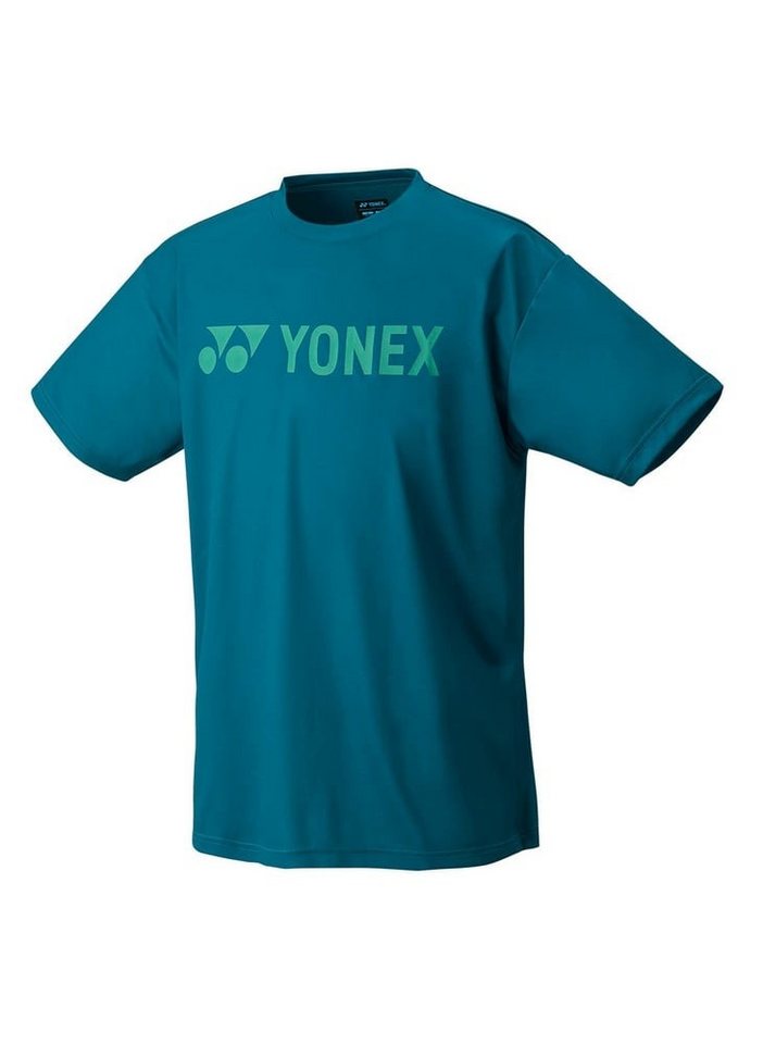 Yonex T-Shirt Practice YJ0046 Big Logo (100% Polyester) 2025 blaugrün Jungen von Yonex