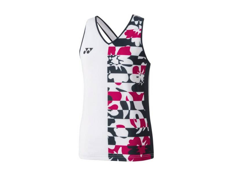 Yonex Tanktop Badminton-Tank Top V-Neck Tournament 2023 weiss Damen von Yonex