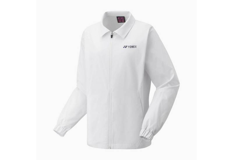 Yonex Trainingsjacke Warm-Up Anzugjacke mit Kragen Club Team 2025 weiss Damen von Yonex