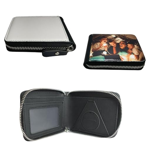 Yongkang Sublimations-Geldbörse, blanko, Leder, für Herren und Damen, Reißverschluss, Kartenhalter, Organizer, Tasche, Münzbörse, DIY Handwerk, Schwarz, Zum Selbermachen Yongkang Sublimations-Geldbörse, blanko, Leder, für Herren und Damen, Reißverschluss, Kartenhalter, Organizer, Tasche, Münzbörse, DIY Handwerk, Schwarz, Zum Selbermachen von Yongkang