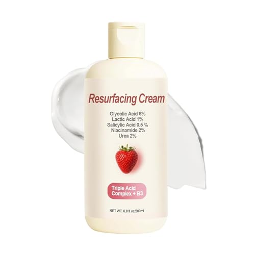 Yongmcxhhj Erdbeer Haut Creme | 200 ml Körper Creme für Strahlenhaut bei Gänsehaut | Glättende Körperlotion für Damen Herren Mädchen Jugendliche Täglich Nacht Tag | Nach dem Duschen Tägliche Reise von Yongmcxhhj