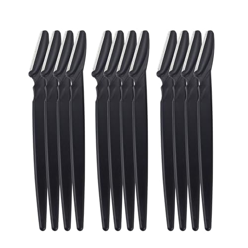 Dermaplaning Gesichtsrasierer Set, Gesichtshaarentfernungswerkzeug, 12 Stück, Schwarz Dermaplaning Gesichtsrasierer Set, Gesichtshaarentfernungswerkzeug, 12 Stück, Schwarz von Yongsters