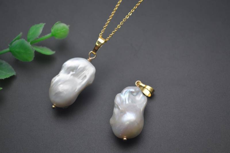1 Stück Naturweiß Barock Perle Anhänger Für Halskette Oder Ohrringe Machen 1 Stück Naturweiß Barock Perle Anhänger Für Halskette Oder Ohrringe Machen von YongyangBeads