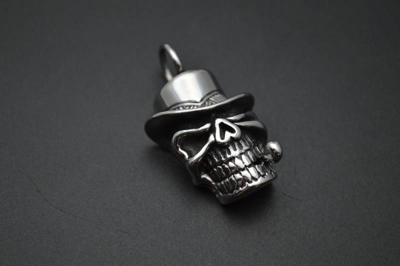 Edelstahl Hut Clown Skull Metall Anhänger Edelstahl Hut Clown Skull Metall Anhänger von YongyangBeads