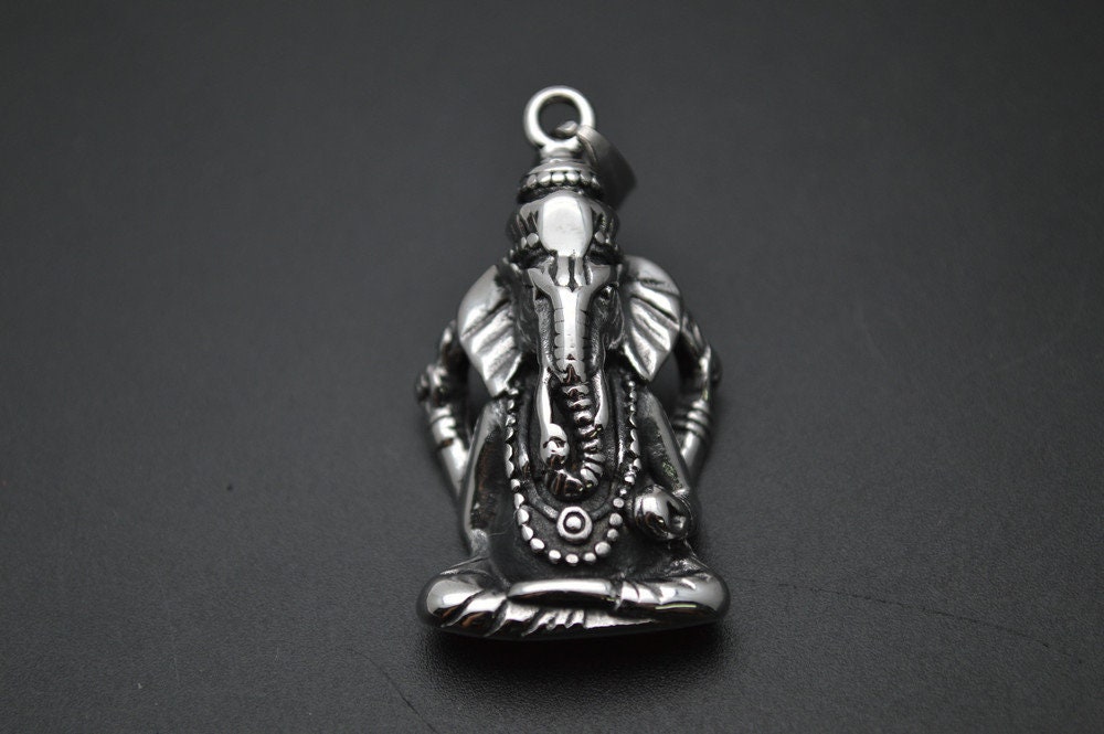 Edelstahl Metall Elefant Geneisha Gott Anhänger Edelstahl Metall Elefant Geneisha Gott Anhänger von YongyangBeads