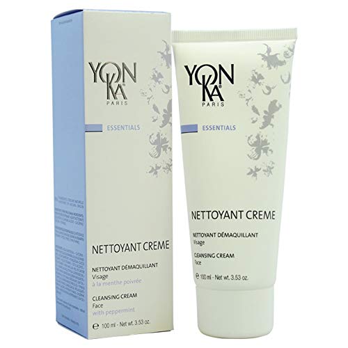 Yon-Ka Nettoyant Creme 100ml - Make-up entferner creme - Entfernt unreinheiten, starkes Make-up - Beruhigende pfefferminze, pflanzenglycerin - Für empfindliche, akneanfällige haut - Ohne parabene von Yonka