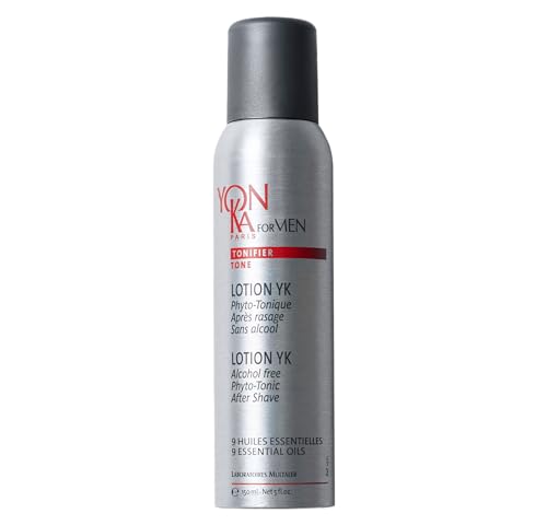 Yon-Ka for Men Lotion YK 150ml - 99% natürlicher Ursprung Phyto-Tonic Revitalising Toner Mist - After Shave mit 9 ätherischen Ölen - Tones, Purifies, Soothes - All Skin Types - Alcohol Free von Yonka