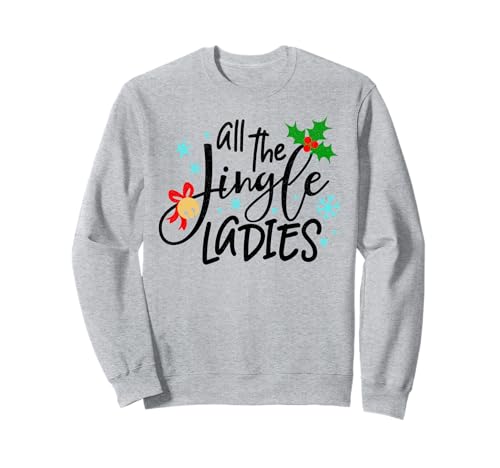 Alle Jingle Damen lustig Weihnachten Sweatshirt von Yonkboyz Kleidung