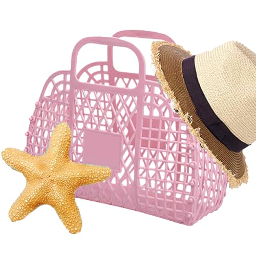 Yonuaret Jelly Tragetasche | taschen | Wiederverwendbare Jelly Handtasche Tragetasche Für Frauen Mädchen Sommer Konzert Hochzeit von Yonuaret