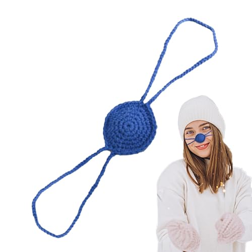 Yonuaret Nasenwärmer Gehäkelt, Nasenhandschuh Handgefertigte Dekorative Outdoor Nasenwärmer Frostschutz-Nasenschutz Außerhalb Nasenwärmer Anti Staub Frost Für Erwachsene Kinder von Yonuaret