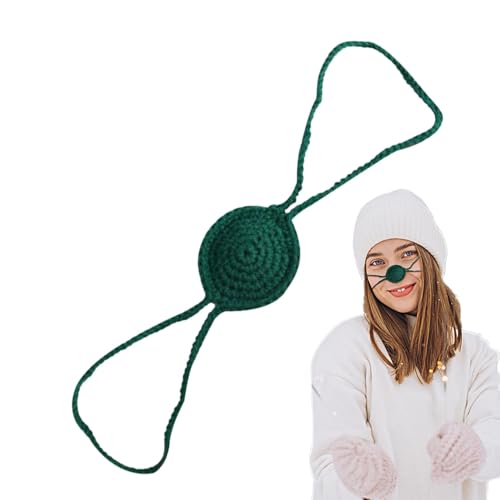 Yonuaret Nasenwärmer Gehäkelt, Nasenhandschuh Handgefertigte Dekorative Outdoor Nasenwärmer Frostschutz-Nasenschutz Außerhalb Nasenwärmer Anti Staub Frost Für Erwachsene Kinder von Yonuaret