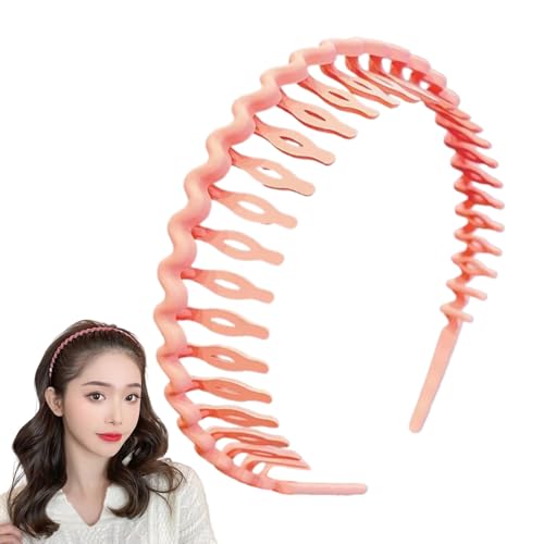 Yonuaret Zahn-Haarband - Resin Haarreifen Mit Zähnen Als Haaraccessoire,Rutschfester Resin Haarschmuck Für Damen Herren & Mädchen von Yonuaret
