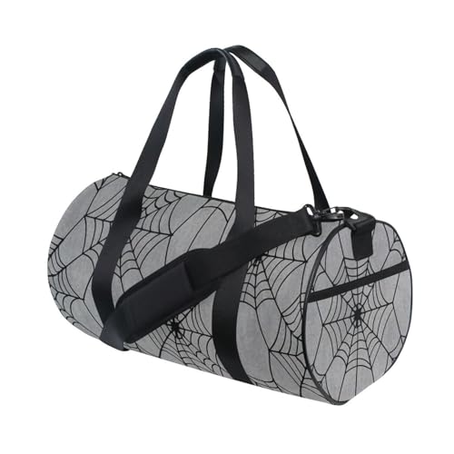 Goth Grey Halloween Spinnennetz Große Reisetasche Gepäck Gym Handgepäck Trekking Multifunktional Goth Grey Halloween Spinnennetz Große Reisetasche Gepäck Gym Handgepäck Trekking Multifunktional von Yoogain