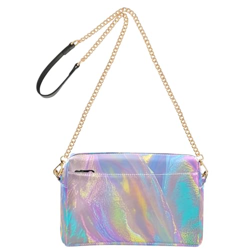 Kleine Umhängetasche für Damen, aus veganem Leder, neonfarben, wasserdicht, für Damen von Yoogain