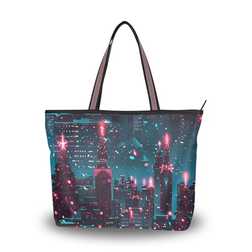 Reisetasche aus Seidenstoff mit Reißverschluss, praktische Damen-Geldbörsen und Handtaschen für Alltag und Reisen, Größe L Reisetasche aus Seidenstoff mit Reißverschluss, praktische Damen-Geldbörsen und Handtaschen für Alltag und Reisen, Größe L von Yoogain