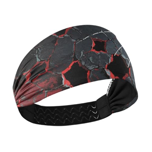 Weißes Spinnennetz-Stirnband im Gothic-Stil, kühlend, dick, dehnbar, für Wandern, Volleyball, Tennis, Fußball von Yoogain