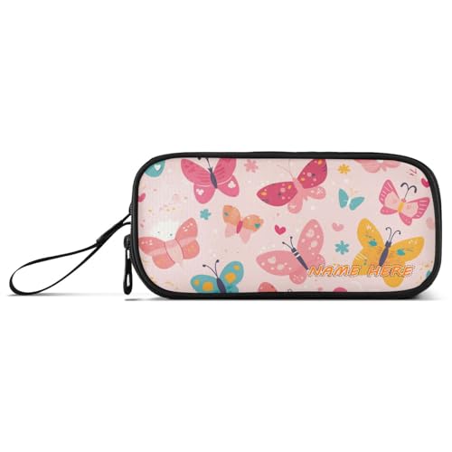 Yoogain Federmäppchen aus Nylon, mit Reißverschluss, hohe Kapazität, Federmäppchen für Teenager, Schreibwaren-Organizer für Lehrer von Yoogain