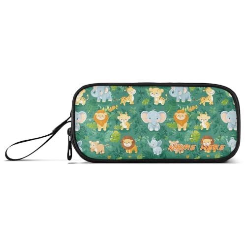 Yoogain Federmäppchen mit niedlichem Cartoon-Motiv, Nylon, großes Fassungsvermögen, Federmäppchen mit Reißverschluss, Schreibwaren-Tasche für Schule, Krankenschwester von Yoogain