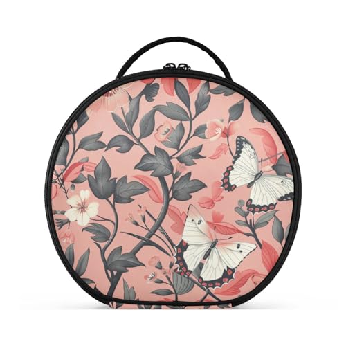 Yoogain Kosmetiktasche, vertikal, freistehend, tragbar, für Damen, mit verstellbaren Trennwänden, 27,9 cm Yoogain Kosmetiktasche, vertikal, freistehend, tragbar, für Damen, mit verstellbaren Trennwänden, 27,9 cm von Yoogain