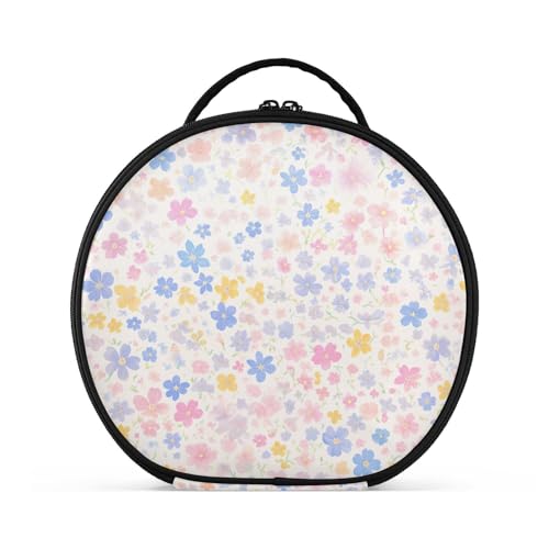 Yoogain Kosmetiktasche mit Fächern und Griff, tragbare Reise-Kosmetiktasche für Damen, mit verstellbaren Trennwänden, 27,9 cm von Yoogain